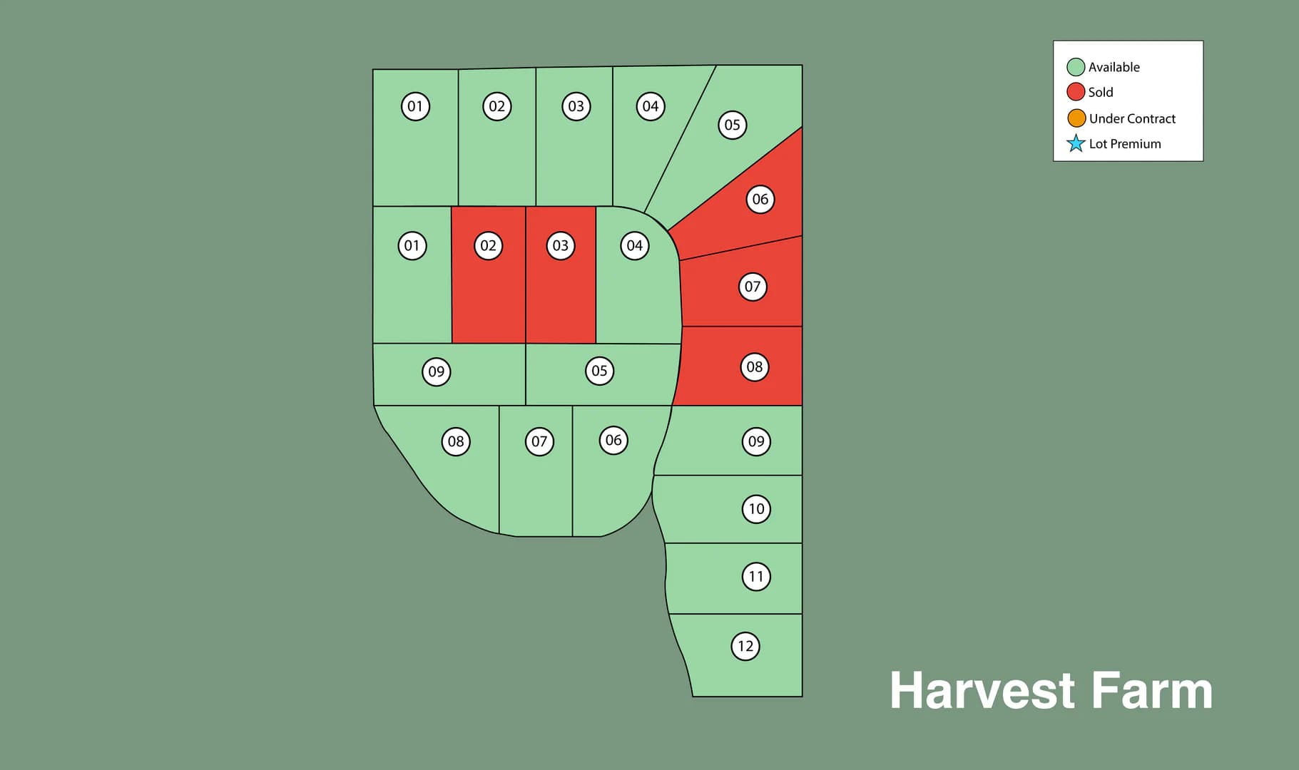 Harvest Farm community map